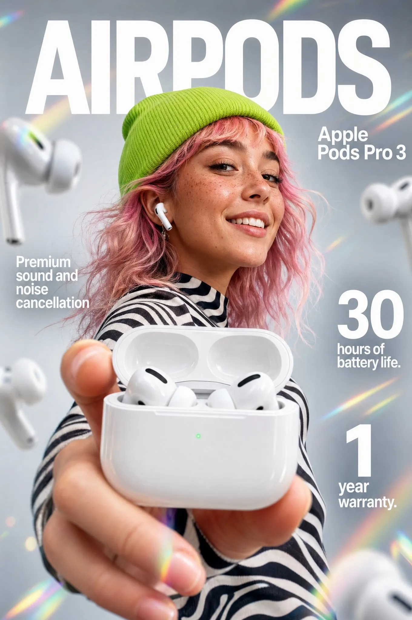 AI-Generated UI Audio Device - Product Photography, UI Design - AI Generated Image