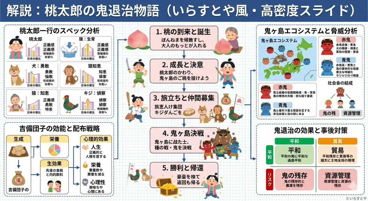 Charming Illustrated Infographic Slide - Infographic - AI Generated Image