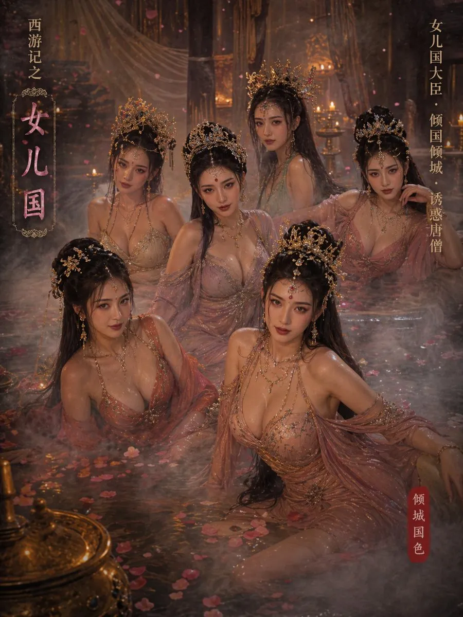 AI-Generated Poster Journey to the West - Poster Design, AI Generated - AI Generated Image
