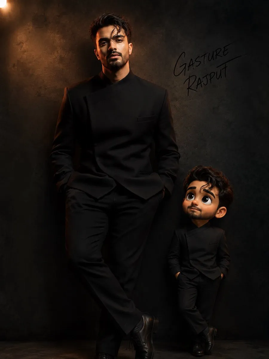 Cinematic and Dark Themed Timepiece in Studio Setting - Luxury, Portrait Photography, Fashion - AI Generated Image