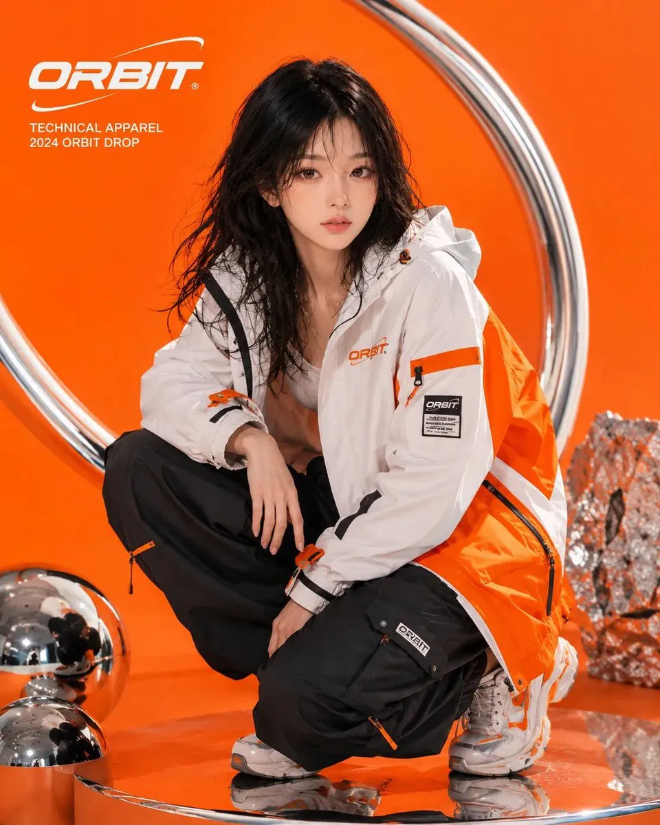 Anime Style and Futuristic Footwear on Street - Fashion, Portrait Photography, Tech/Futuristic - AI Generated Image