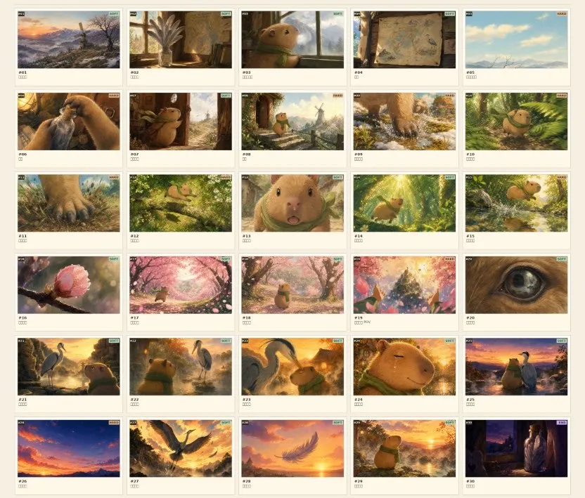 AI-Generated Watercolor and Soft Toned Music - Watercolor, Social Media, Storyboard - AI Generated Image