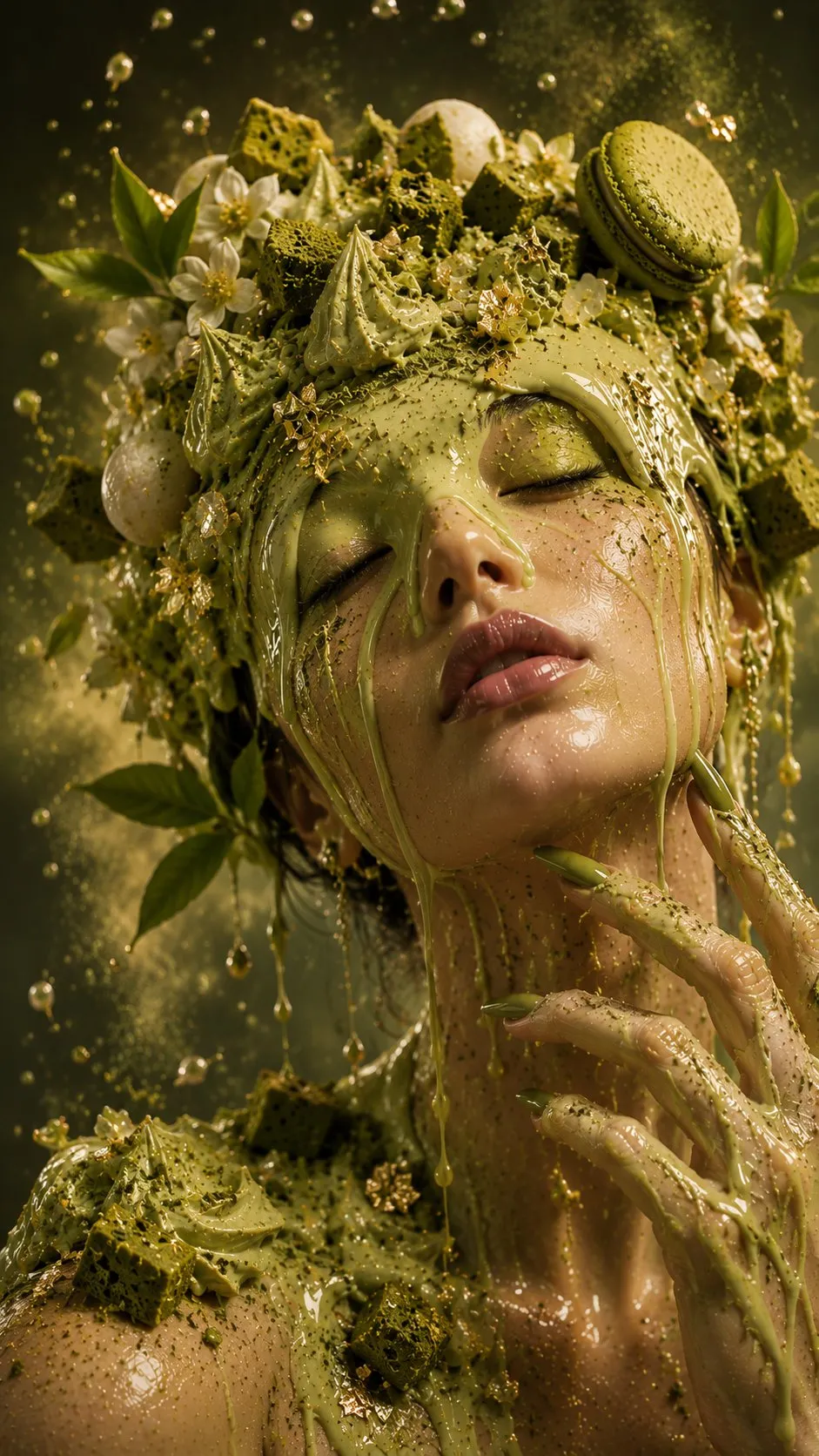 AI-Generated Cinematic and Photorealistic Tea - Portrait Photography, Fashion, Luxury - AI Generated Image