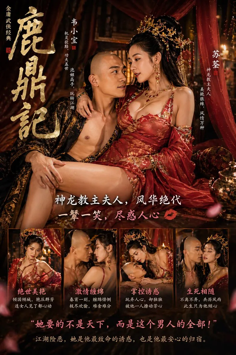 Royal Tramp Character Poster - Poster Style - Poster Design, AI Generated - AI Generated Image